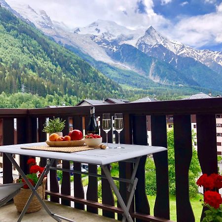 Mont Blanc 43, Vue Mont Blanc , Balcon, Parking Apartment Chamonix Exterior foto