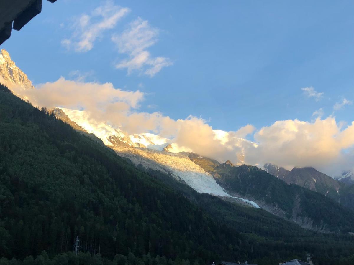 Mont Blanc 43, Vue Mont Blanc , Balcon, Parking Apartment Chamonix Exterior foto