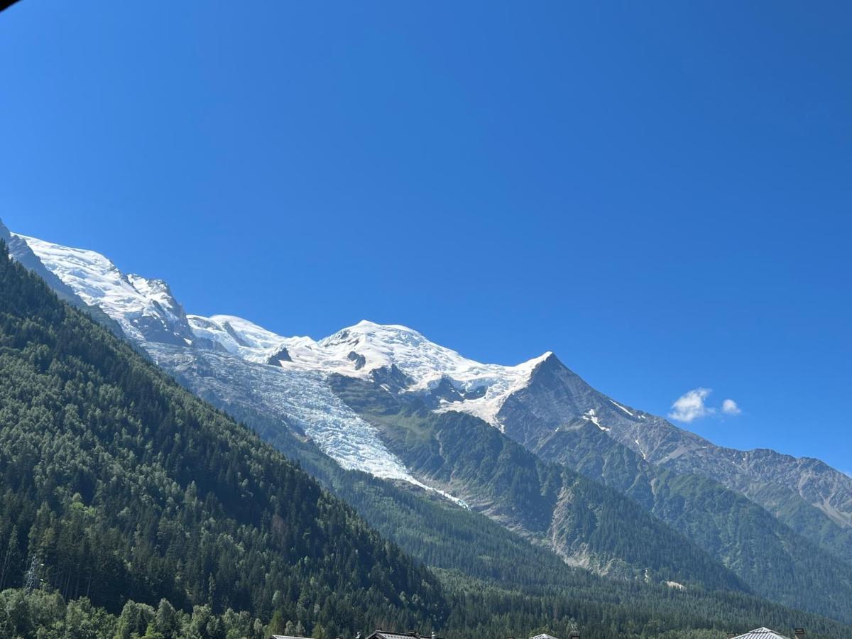 Mont Blanc 43, Vue Mont Blanc , Balcon, Parking Apartment Chamonix Exterior foto