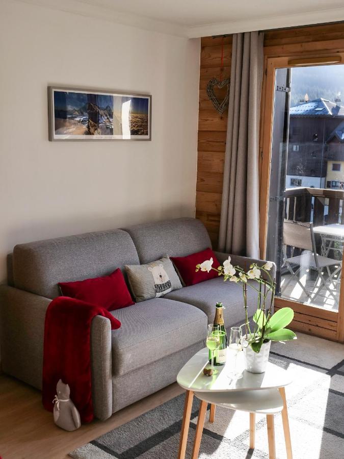 Mont Blanc 43, Vue Mont Blanc , Balcon, Parking Apartment Chamonix Exterior foto